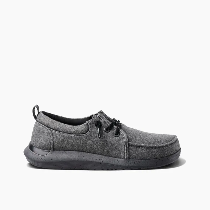 Reef Shoes Men Swellsole Cutback Grey Wool