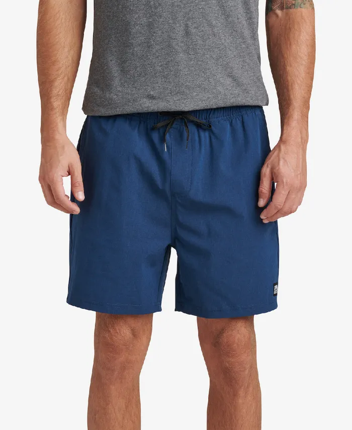 Reef Shorts Boardshorts and Pants Men Fields 17 Elastic Waist Walk Short Insignia Blu