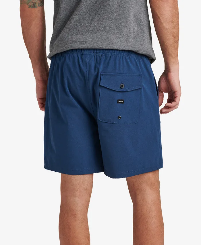Reef Shorts Boardshorts and Pants Men Fields 17 Elastic Waist Walk Short Insignia Blu