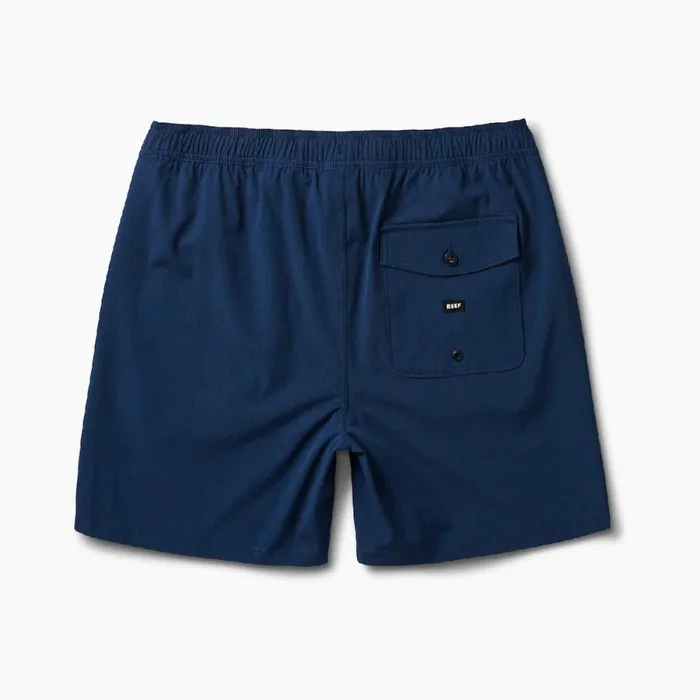 Reef Shorts Boardshorts and Pants Men Fields 17 Elastic Waist Walk Short Insignia Blu