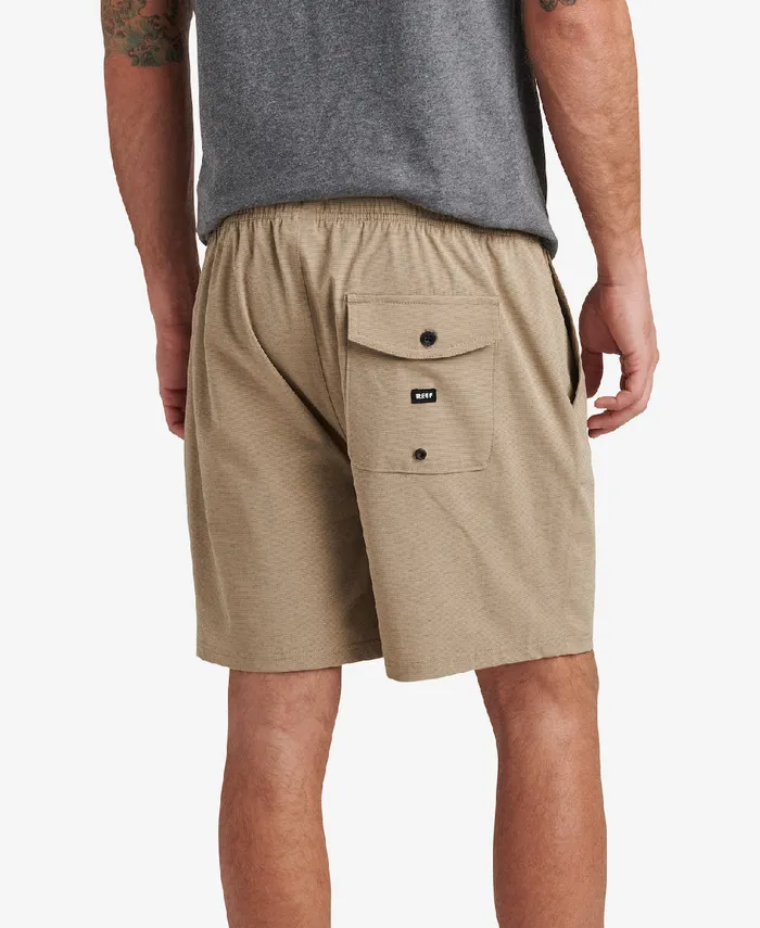 Reef Shorts Boardshorts and Pants Men Fields 17 Elastic Waist Walk Short Kelp