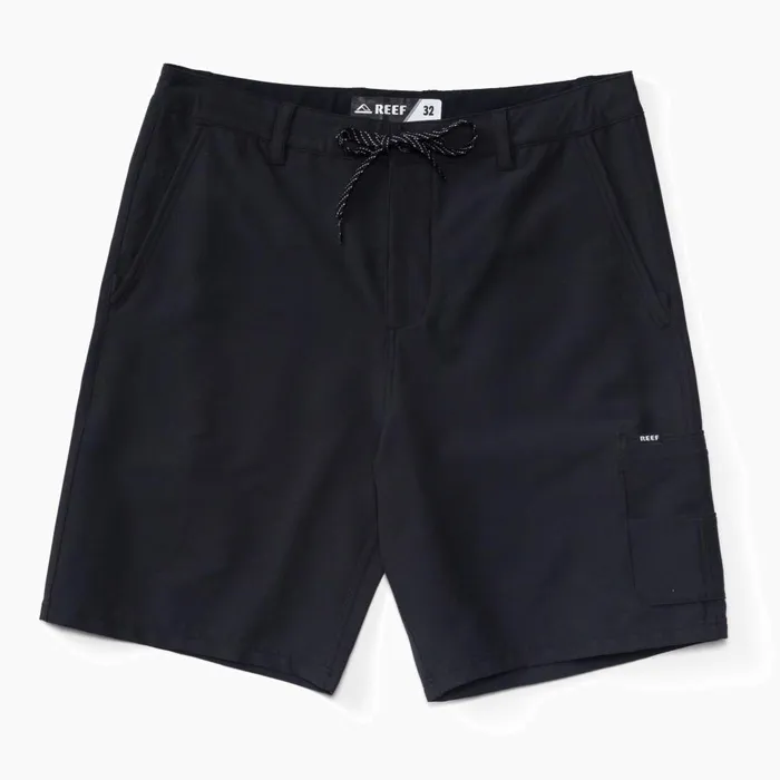 Reef Surf Shirts and UPF Apparel Men Bramble Utility Upf 40 Walkshort Caviar Reef Surf Shirts and UPF Apparel Men Bramble Utility Upf 40 Walkshort Caviar