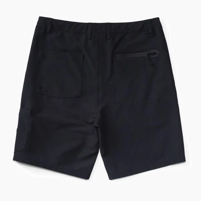 Reef Surf Shirts and UPF Apparel Men Bramble Utility Upf 40 Walkshort Caviar Reef Surf Shirts and UPF Apparel Men Bramble Utility Upf 40 Walkshort Caviar