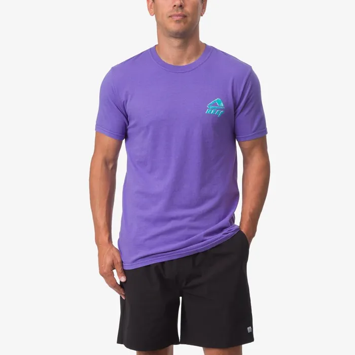 Reef TShirts and Shirts Men Solana Tee Purple Lotus