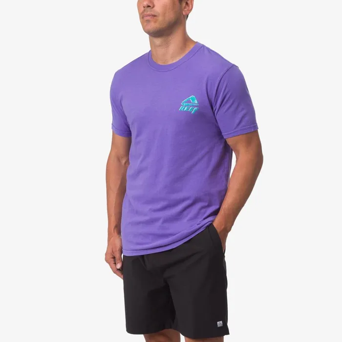 Reef TShirts and Shirts Men Solana Tee Purple Lotus