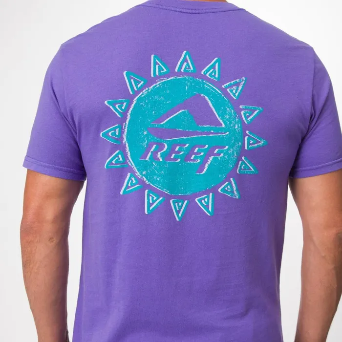Reef TShirts and Shirts Men Solana Tee Purple Lotus