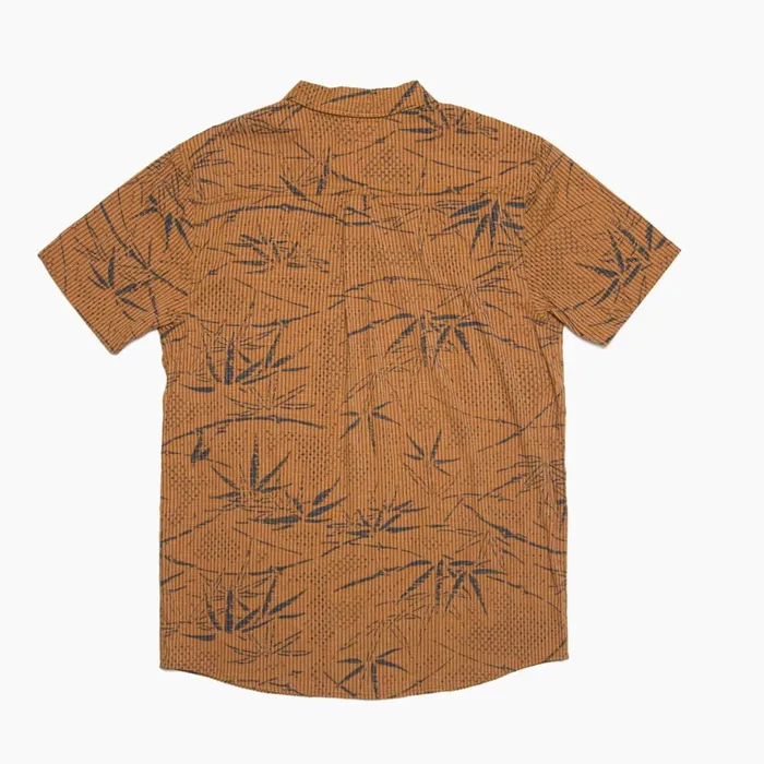 Reef TShirts and Shirts Men Stanley Short Sleeve Woven Shirt Cathay Spice