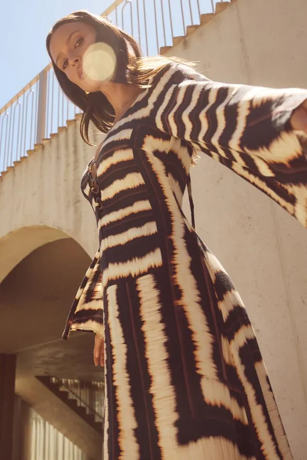 Runaway The Label Maxi Shop AZURE MAXI DRESS 8211 NORIA PRINT