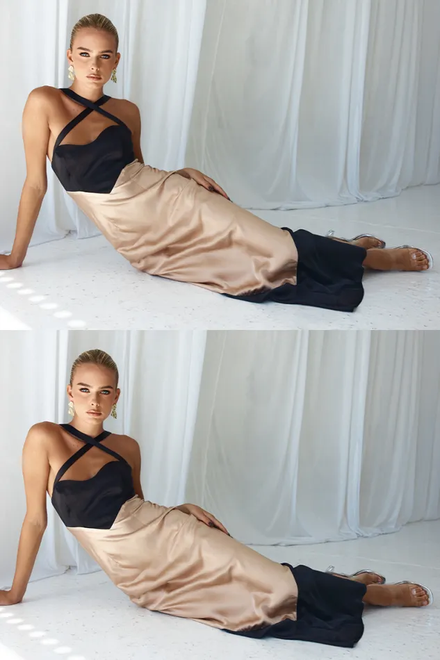 Runaway The Label Maxi Shop EVITA MAXI DRESS 8211 BLACKSAND Runaway The Label Maxi Shop EVITA MAXI DRESS 8211 BLACKSAND