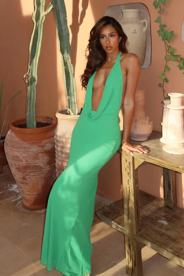Runaway The Label Maxi Shop LEXIE MAXI DRESS 8211 APPLE