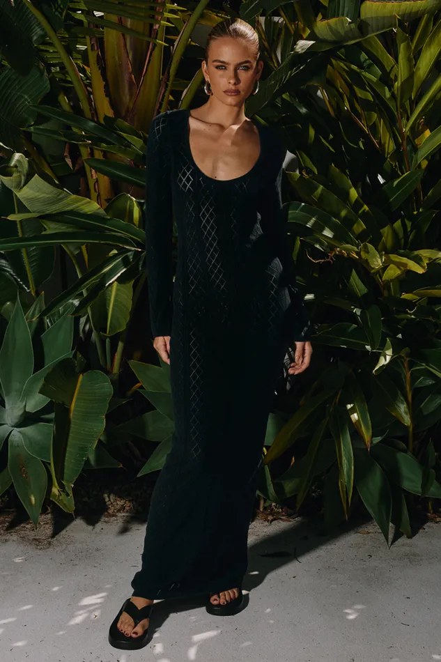 Runaway The Label Maxi Shop SINEAD MAXI DRESS 8211 BLACK