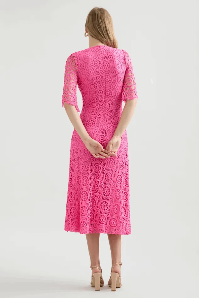 Runaway The Label Midi Shop Arizona Midi Dress 8211 Fuchsia Runaway The Label Midi Shop Arizona Midi Dress 8211 Fuchsia