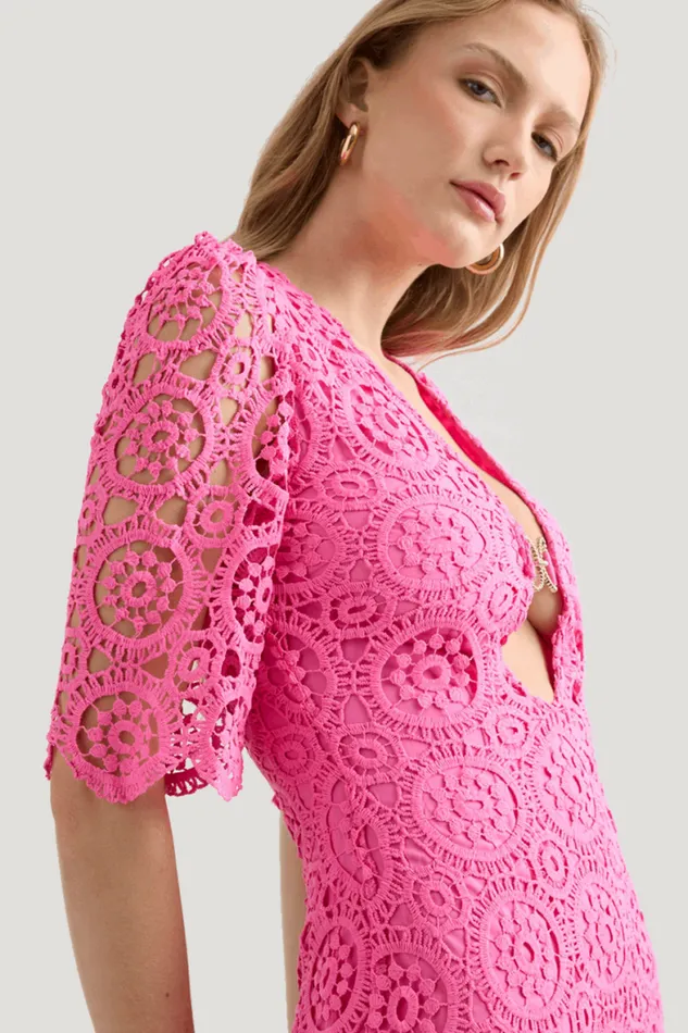 Runaway The Label Midi Shop Arizona Midi Dress 8211 Fuchsia Runaway The Label Midi Shop Arizona Midi Dress 8211 Fuchsia