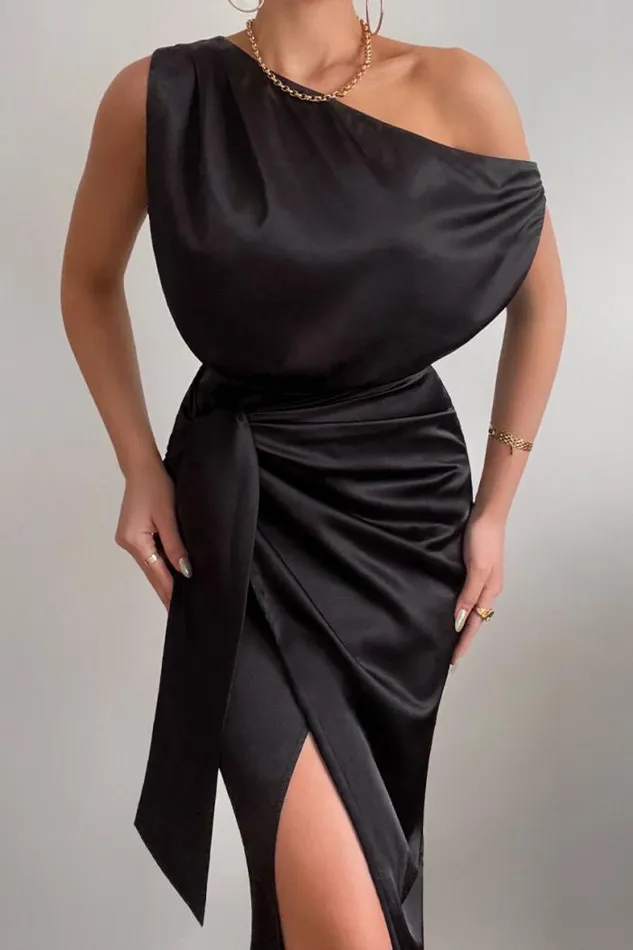 Runaway The Label Midi Shop Charisma Midi Dress 8211 Black