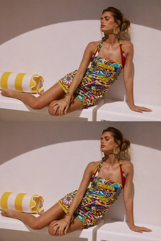 Runaway The Label Mini Shop AERA MINI DRESS 8211 PHAEDRA PRINT