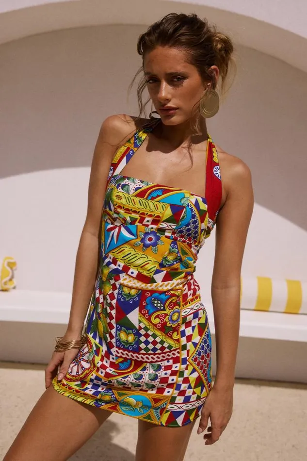 Runaway The Label Mini Shop AERA MINI DRESS 8211 PHAEDRA PRINT