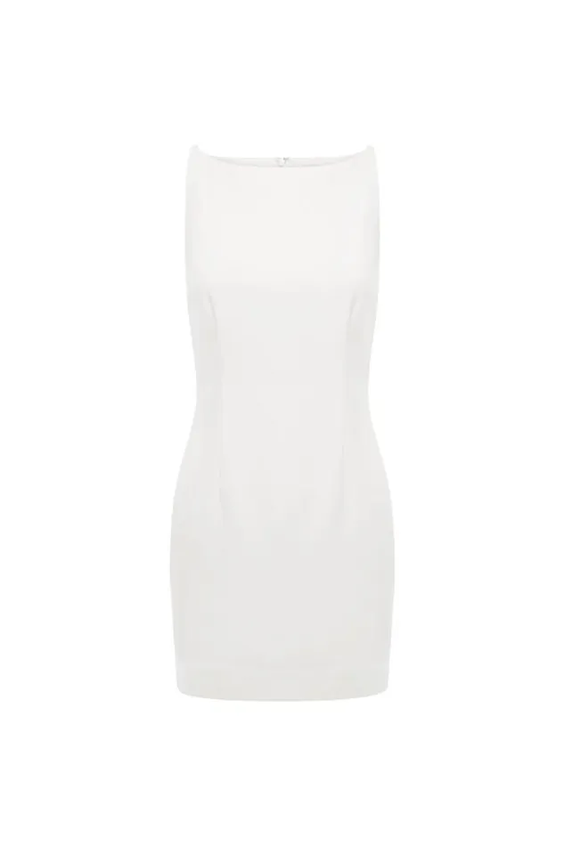 Runaway The Label Mini Shop DYLAN MINI DRESS 8211 WHITE