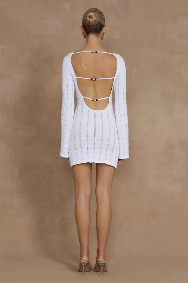 Runaway The Label Mini Shop MONTARO MINI DRESS 8211 WHITE