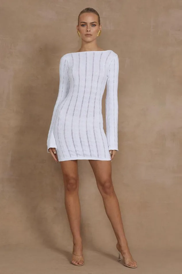 Runaway The Label Mini Shop MONTARO MINI DRESS 8211 WHITE
