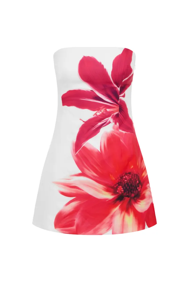 Runaway The Label Mini Shop PRIMROSE MINI DRESS 8211 TROPICAL FLOWER