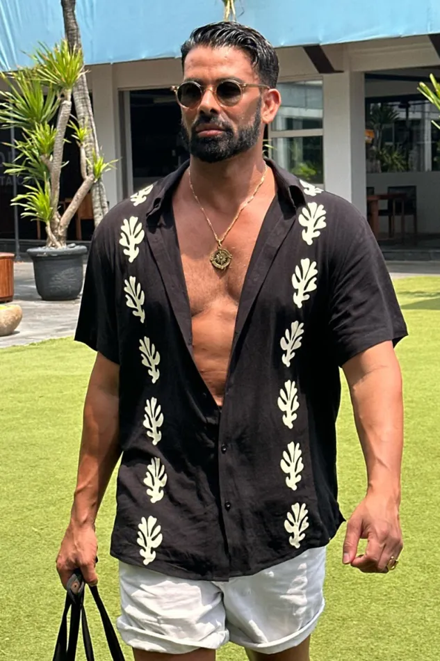 Runaway The Label Sets Menswear MILOS SHIRT 8211 BLACKSAND