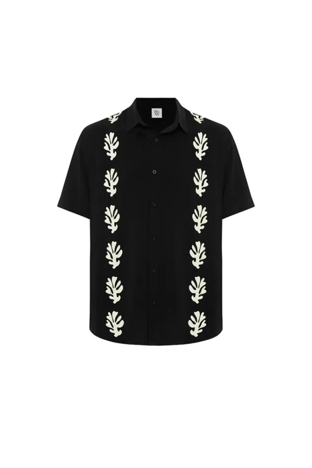 Runaway The Label Sets Menswear MILOS SHIRT 8211 BLACKSAND
