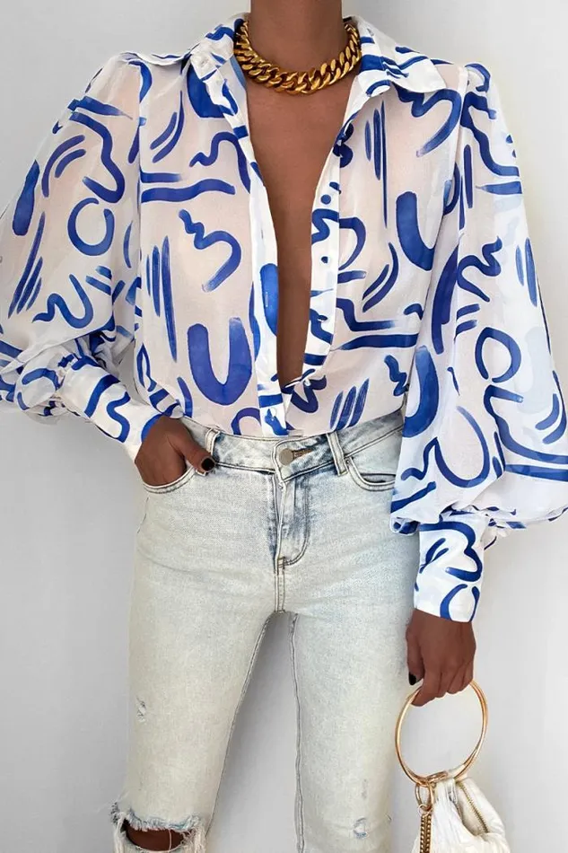Runaway The Label Shirts and Blouses Shop Fleetwood Blouse 8211 York Blue