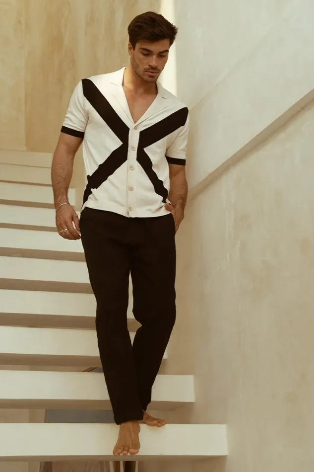 Runaway The Label Shirts Menswear ARCHIE SHIRT 8211 SANDBLACK