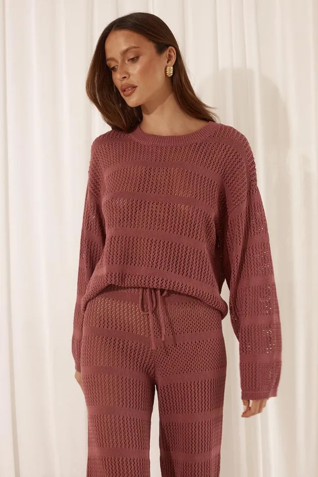 Runaway The Label Winter Sets Shop CRAWFORD TOP 8211 ROSE