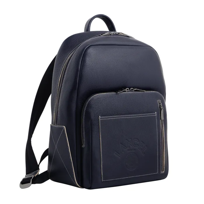 S Backpack Midnight Blue Travel Lancel Backpacks
