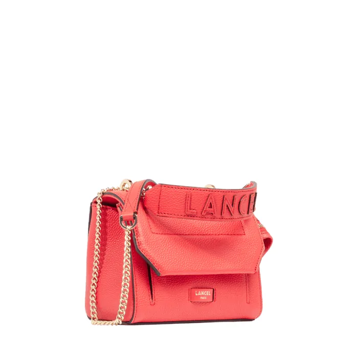 S Flap Bag Kiss Red Women Lancel Shoulder Bags S Flap Bag Kiss Red Women Lancel Shoulder Bags