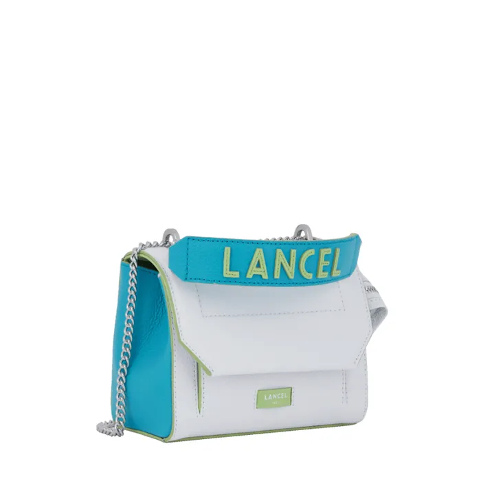 S Flap Bag Multico Optic White Women Lancel Hand Bags S Flap Bag Multico Optic White Women Lancel Hand Bags