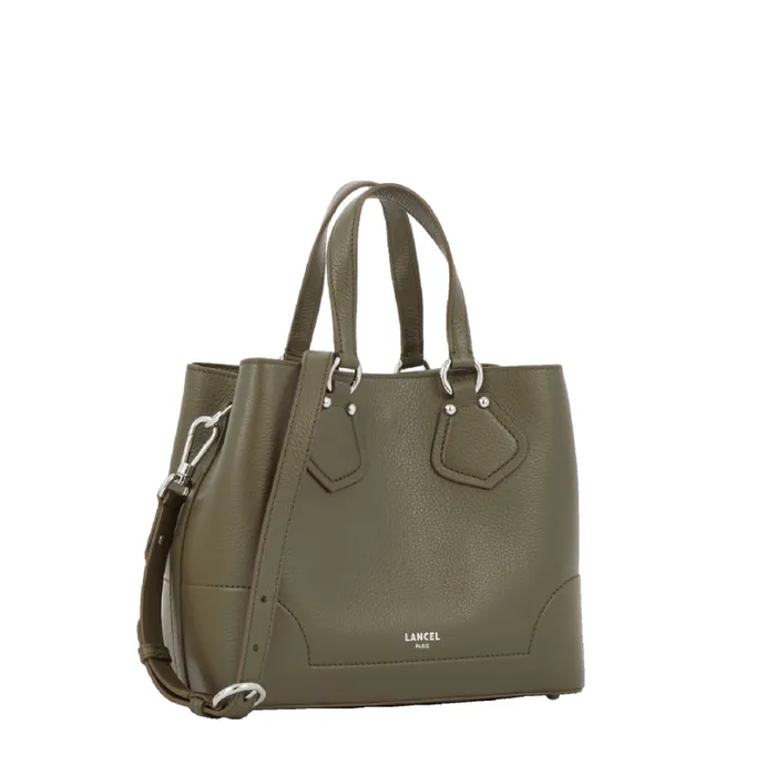 S Tote Dark Khaki Women Lancel Hand Bags S Tote Dark Khaki Women Lancel Hand Bags