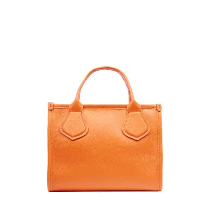 S Zip Tote Orange Women Lancel Hand Bags S Zip Tote Orange Women Lancel Hand Bags