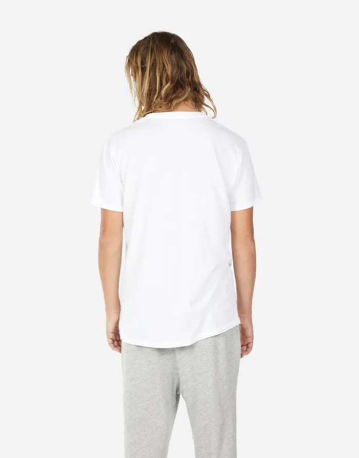 Sadler Spray Happyface White Men039s Lauren Moshi Tees