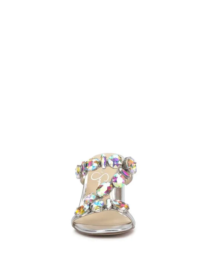 Sandals Shoes Jessica Simpson Amilir Block Heel In Silver
