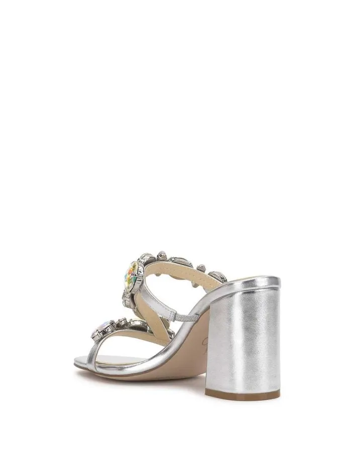 Sandals Shoes Jessica Simpson Amilir Block Heel In Silver