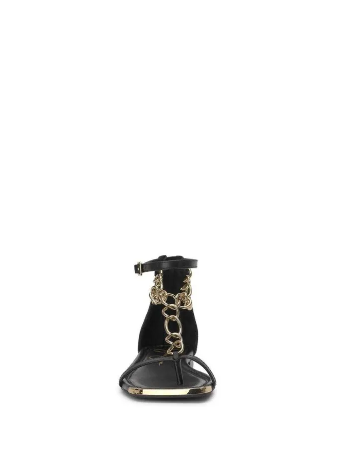 Sandals Shoes Jessica Simpson Edgey Flat Sandal In Black
