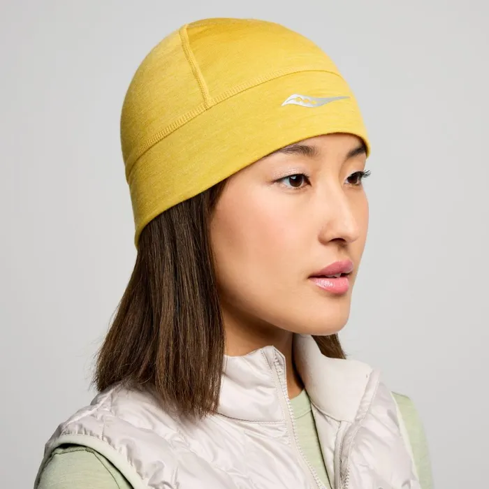 Saucony Accessories MenWomen Peregrine Merino Beanie Oak Heather