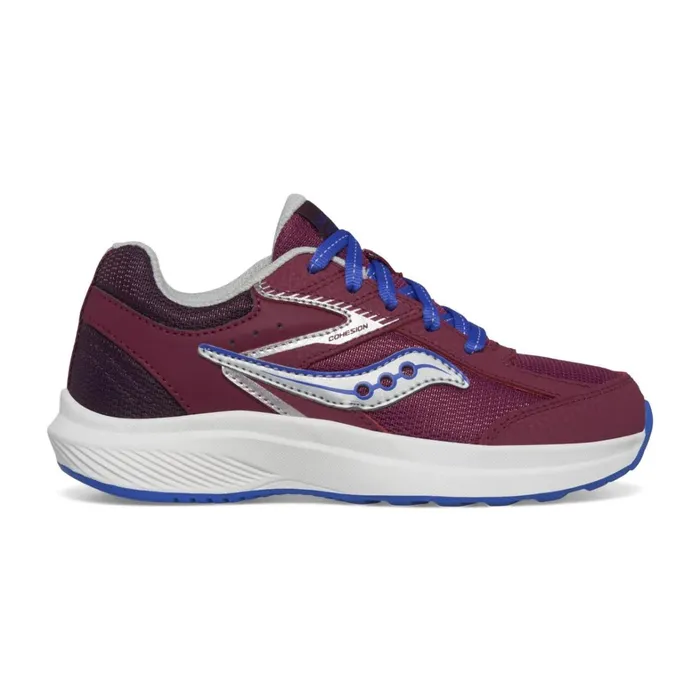 Saucony Kids Cohesion Kdz Sneaker Plum