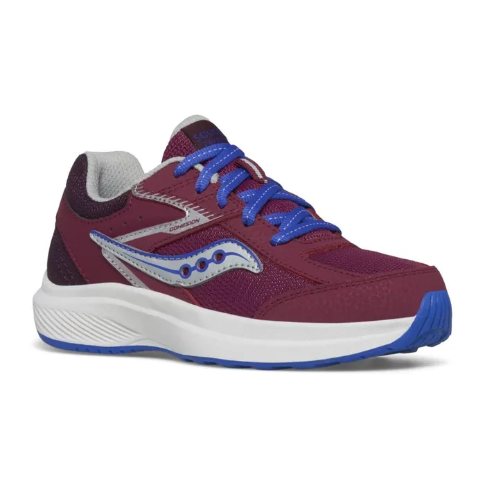 Saucony Kids Cohesion Kdz Sneaker Plum