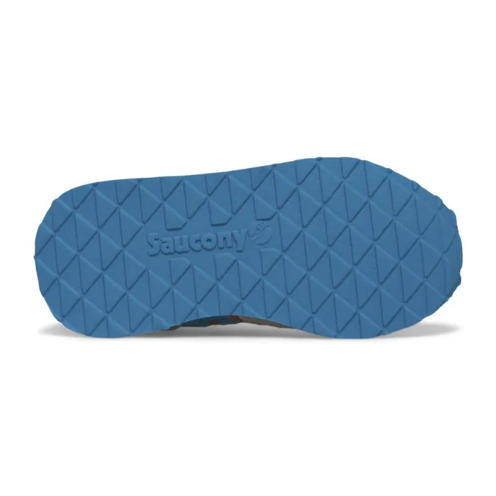 Saucony Kids Jazz Jr Sneaker Greyorangeblue