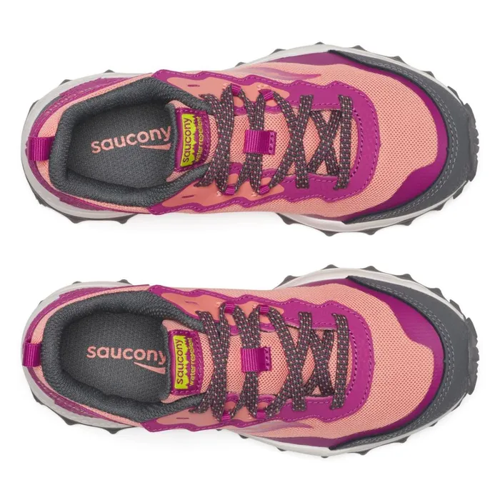 Saucony Kids Peregrine Kdz Sneaker Berrycoral