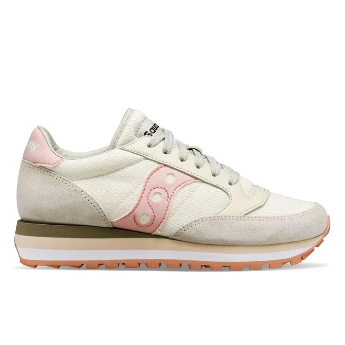 Saucony Lifestyle Women Jazz Triple Glitter Beigesalmon