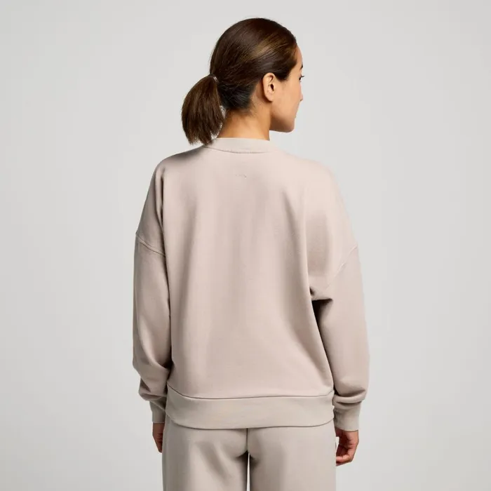 Saucony Tops Women Recovery Crew Dove Graphic