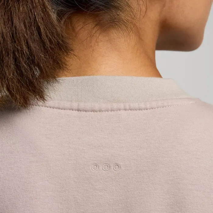 Saucony Tops Women Recovery Crew Dove Graphic