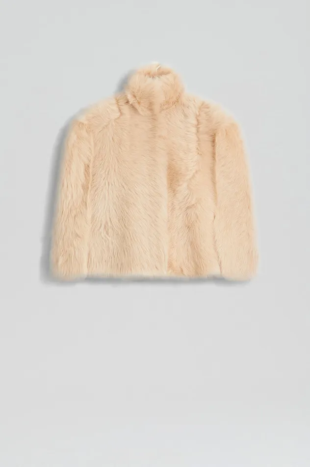 Scanlan Theodore TOSCANA CAPE CHAMPAGNE Women Capes Scanlan Theodore TOSCANA CAPE CHAMPAGNE Women Capes