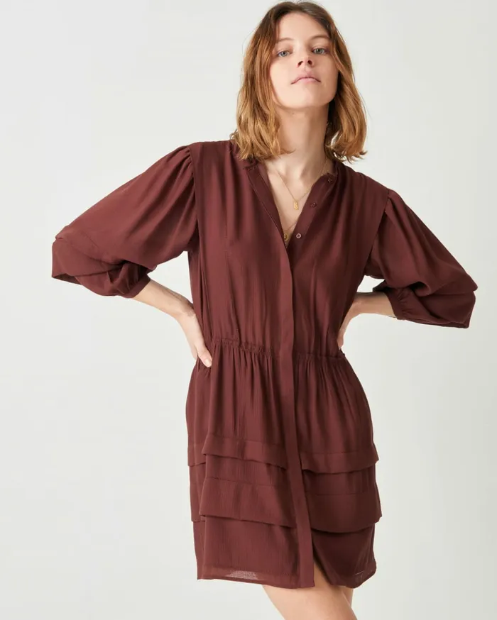 Sessn Womens Dresses Clay Brownwhisky
