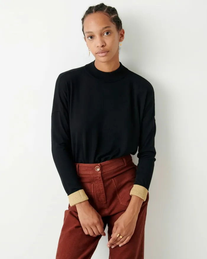 Sessn Womens Jumpers Massa BlackGold