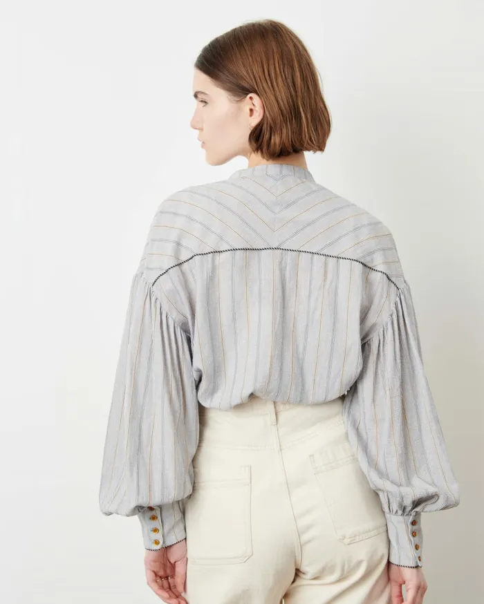 Sessn Womens Shirts And Blouses Constantine Ballad Blue Online